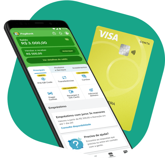 
PagBank como funciona: Seu guia para o banco digital e cartões - Fonte: Divulgação
