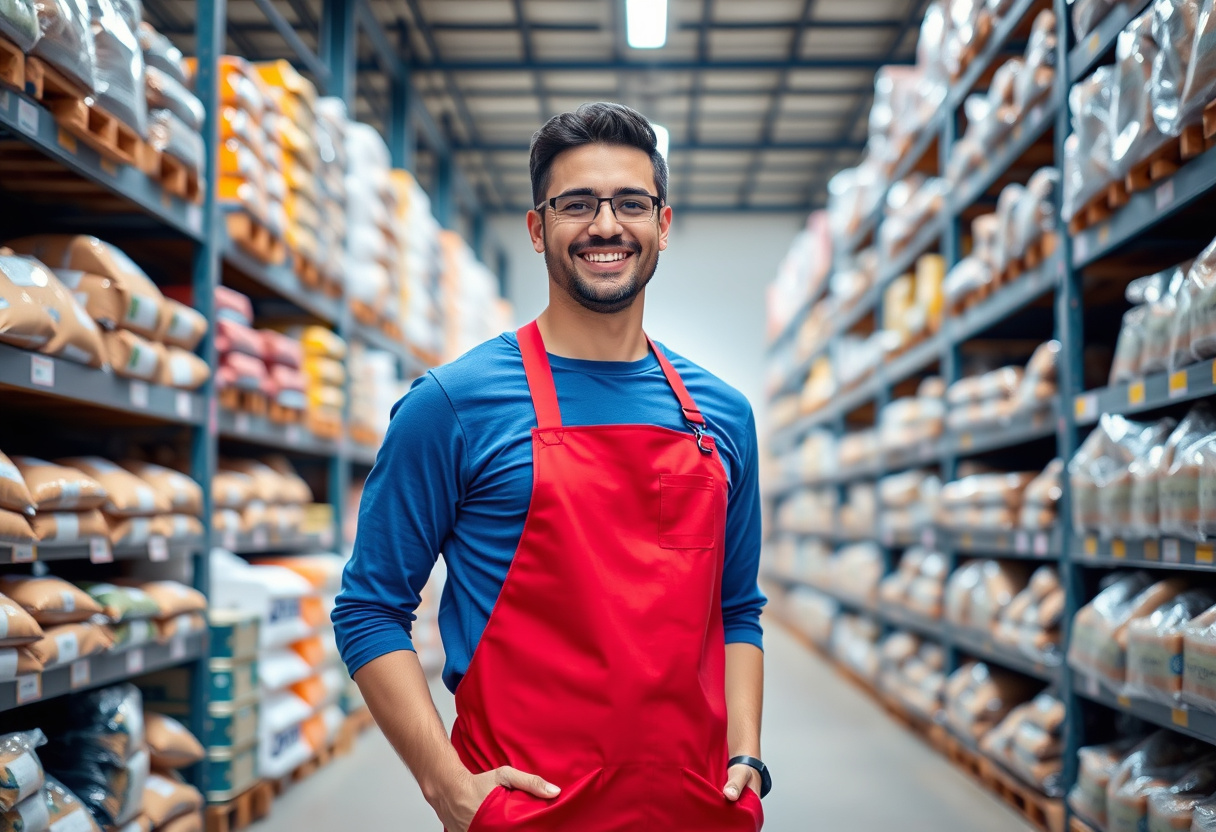 Costco careers — retail employee in a warehouse store