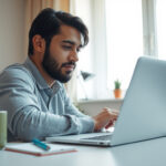 Pessoa estudando online em curso gratuito da Escola Virtual de Governo